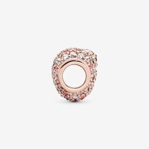 Pandora Jewelry - Pandora Pavé Ladybird Heart Charm Pandora Jewelry - Pandora Pavé Ladybird Heart Charm